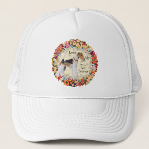 Draadvos-terriër Liefde Trucker Pet