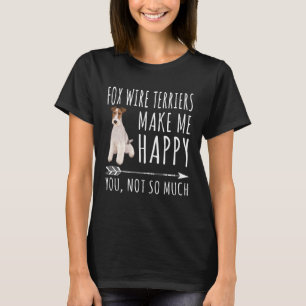 Draadvossdraden maken me blij dat je niet zo veel  t-shirt
