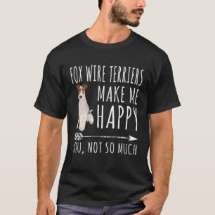 Draadvossdraden maken me blij dat je niet zo veel  t-shirt