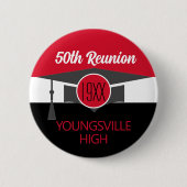 Draag! Aangepaste reünieknop Ronde Button 5,7 Cm (Voorkant)