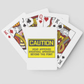 Draag afspeelkaarten voor goedgekeurde ademhalings pokerkaarten (Achterkant)