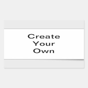 Draag alle tas rechthoekige sticker