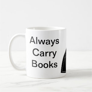Draag altijd boeken koffiemok