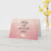 Draag altijd uw Onzichtbare Citaat van het Gewas Kaart (Gele Bloem)