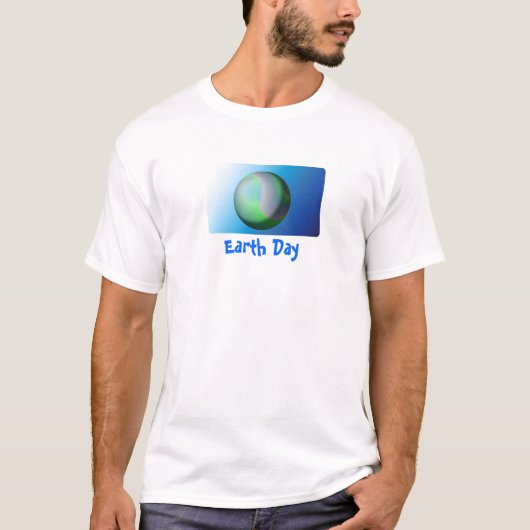Draag bij tot Earth Day T-shirt (Voorkant)