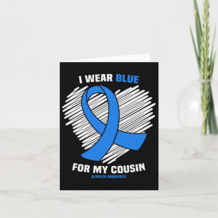 Draag Blauw Voor Mijn Neef Alopecia Bewustzijn Kaart