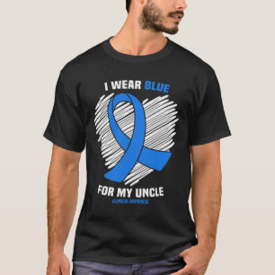 Draag blauw voor mijn oom Alopecia Awareness 1 T-shirt
