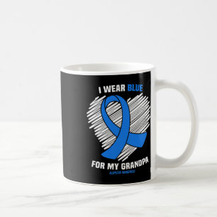Draag blauw voor mijn opa Alopecia Awareness 1 Koffiemok