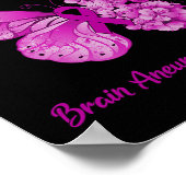 Draag Bourgondië voor mijn vader hersenaneurysma A Poster (Hoek)