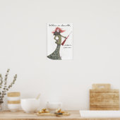 Draag camo-Poster Poster (Keuken)