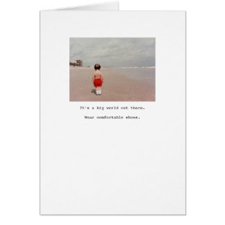 Draag comfortabele schoenen...