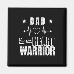 Draag dag vader van een hart krijger Gezegde Magneet