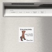 Draag dames Glass Kamala Harris Magneet (Insitu (Vaatwasser))