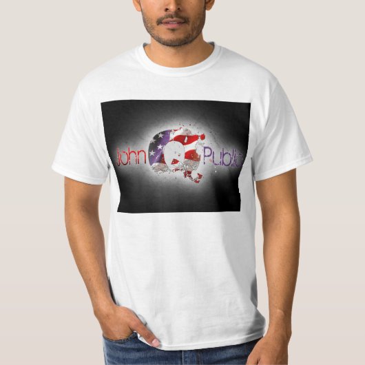 Draag dat John Q. Openbaar logo theekshirt vandaag T-shirt (Voorkant)