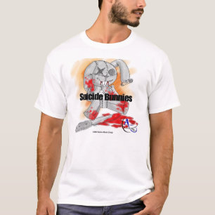 Draag de Chicago Style Rock band Suicide Bunnies! T-shirt