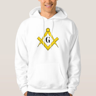 Draag de Craft: Square en Compass Masonic Hoodie