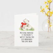 Draag de kaart van de de deelnemingssympathie van (Gele Bloem)