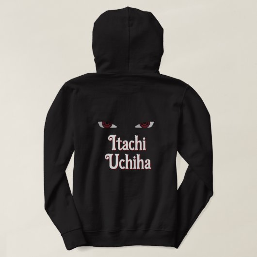 Draag de legende - Itachi Hoodie (Design achterkant)
