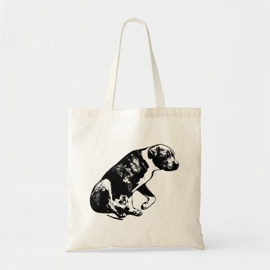 Draag de pauze - Inked Sit Tote Bag (Voorkant)