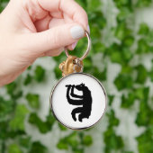 Draag de Speler van de Fluit Sleutelhanger (Hand)