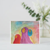 Draag de toekomst briefkaart (Staand voorkant)