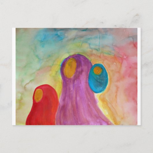 Draag de toekomst briefkaart (Voorkant)