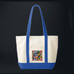 Draag de Traditie: Joodse Symbolen Canvas tas<br><div class="desc">Omarm de geest van geloof en erfgoed met onze "Carry the Tradition" Jewish Symbols Canvas tas. Deze canvas tas, versierd met iconische symbolen als de Davidster, de menora en de hamsa, is meer dan alleen maar een carryall; het is een beeldende viering van de joodse traditie. Het is stevig, ruim...</div>