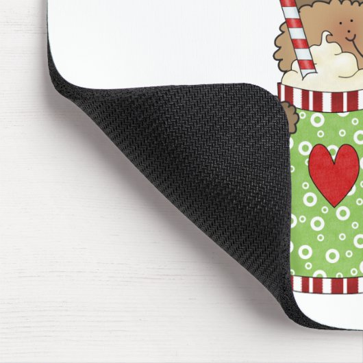 Draag de Vakantie van de Liefde van de Cacao Muismat (Hoek)