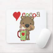 Draag de Vakantie van de Liefde van de Cacao Muismat (Met muis)