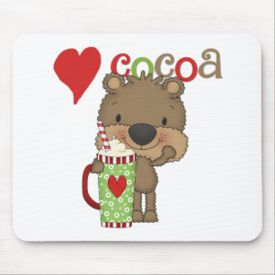 Draag de Vakantie van de Liefde van de Cacao Muismat