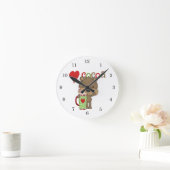 Draag de Vakantie van de Liefde van de Cacao Ronde Klok (Huis)