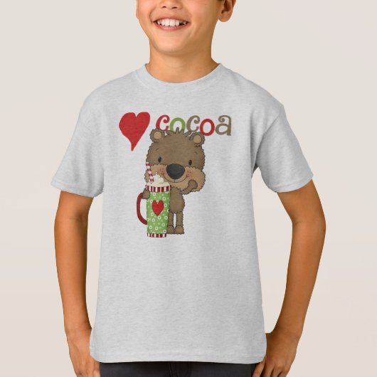 Draag de Vakantie van de Liefde van de Cacao T-shirt (Voorkant)