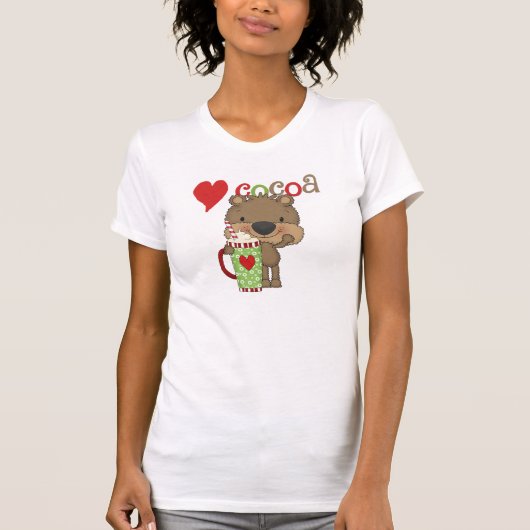 Draag de Vakantie van de Liefde van de Cacao T-shirt (Voorkant)