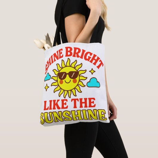 Draag de zon tote bag (Dichtbij)
