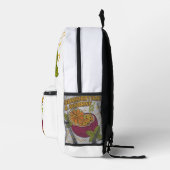 Draag de zon - Tropische Canvas tas (Rechts)