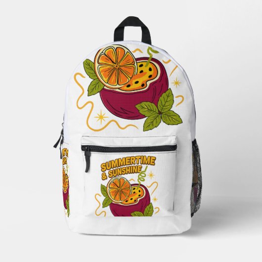 Draag de zon - Tropische Canvas tas (Voorkant)