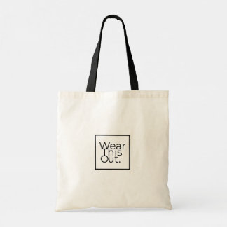 Draag deze tas voor de Canvas tas van het leven