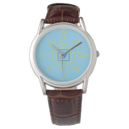 Draag deze uit Sun Art Watch aanpasbaar Horloge