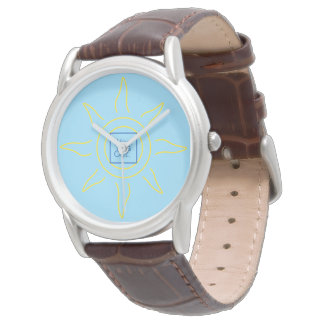 Draag deze uit Sun Art Watch aanpasbaar Horloge