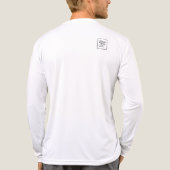 Draag dit uit Mannen Longsleeve nacht of dag Draag Tri-Blend Shirt (Achterkant)