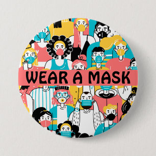 Draag een Button Masker