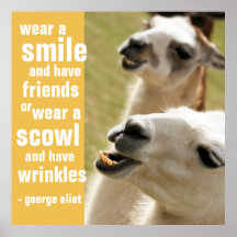 Draag een glimlach en heeft vrienden George Eliot 