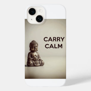 Draag een kalme Boeddha telefoonhoes Case-Mate iPhone 14 Hoesje