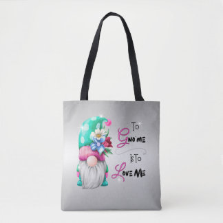 Draag een kleine Whimsy in deze Schattige Gnome Tote Bag