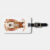 Draag een Masker! Bagagelabel (Voorkant horizontaal)