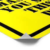 Draag een Masker Bericht Poster (Hoek)