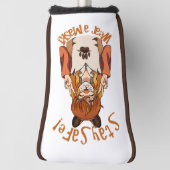 Draag een Masker! Golfheadcover (Draai 90)