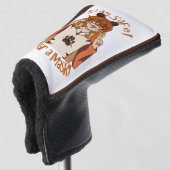 Draag een Masker! Golfheadcover (3/4 voorkant)