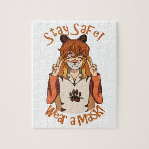 Draag een Masker! Legpuzzel