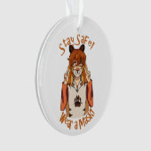 Draag een Masker! Ornament (voorkant)